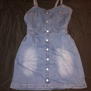Denim dress